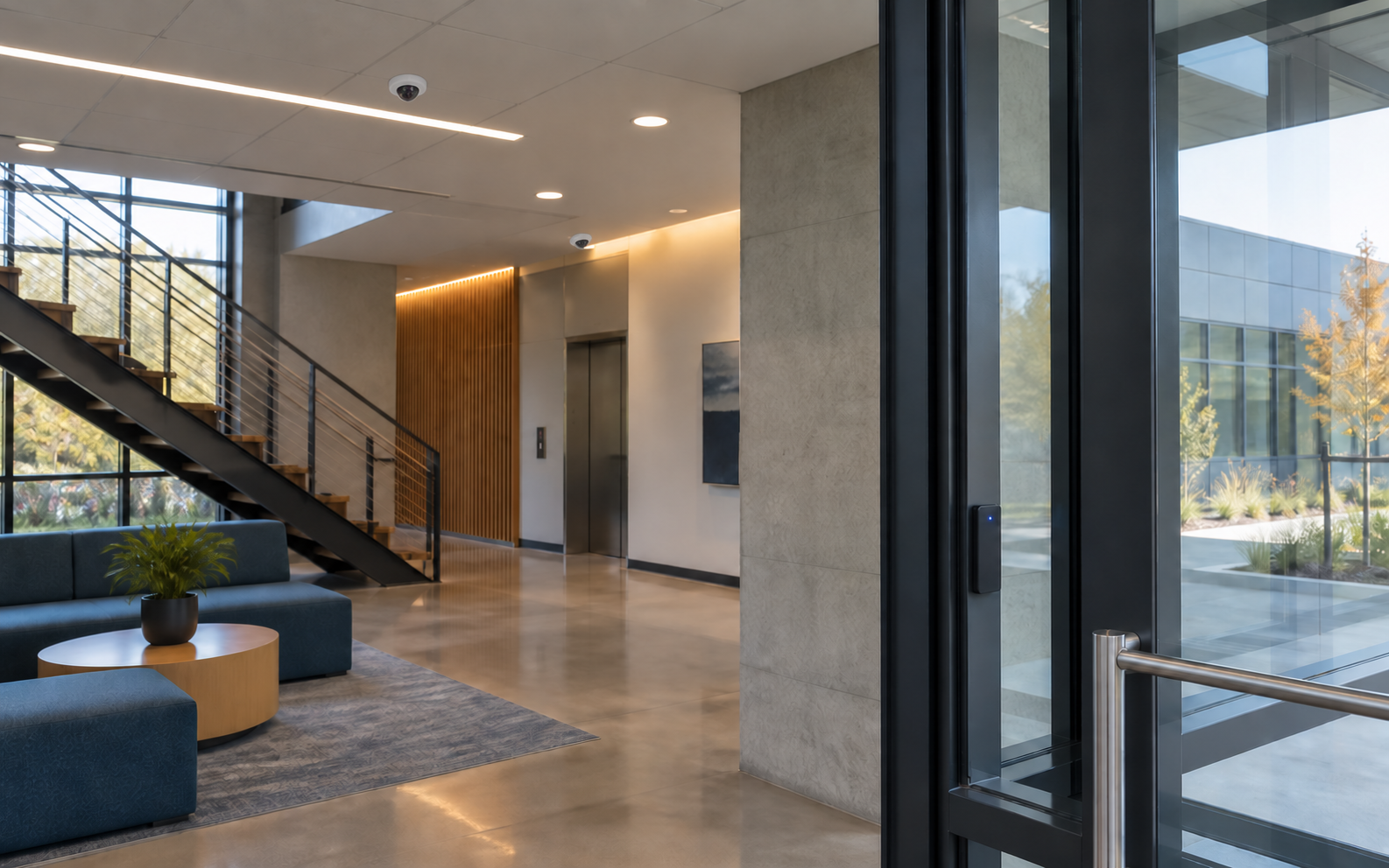 Illustrative image for Controlled entry and video coverage